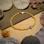 Zircon Vàng 3ly - Charm Bướm