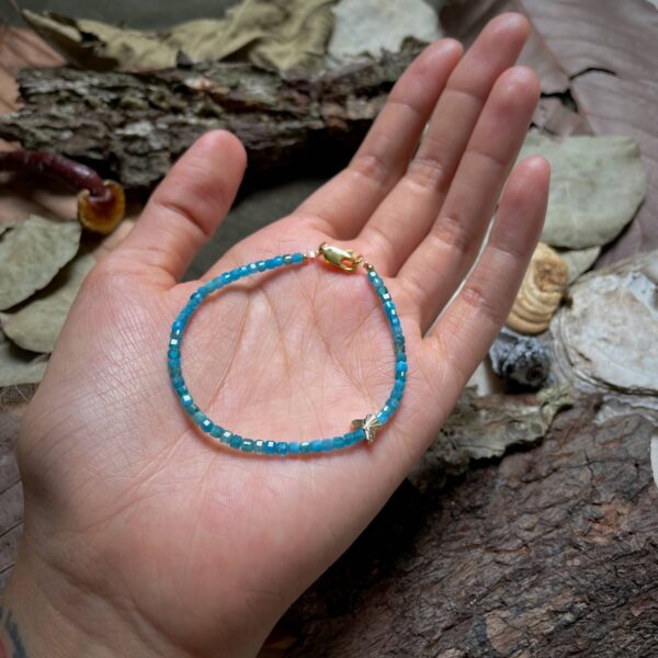 Apatite Hạt Vuông 2.5ly