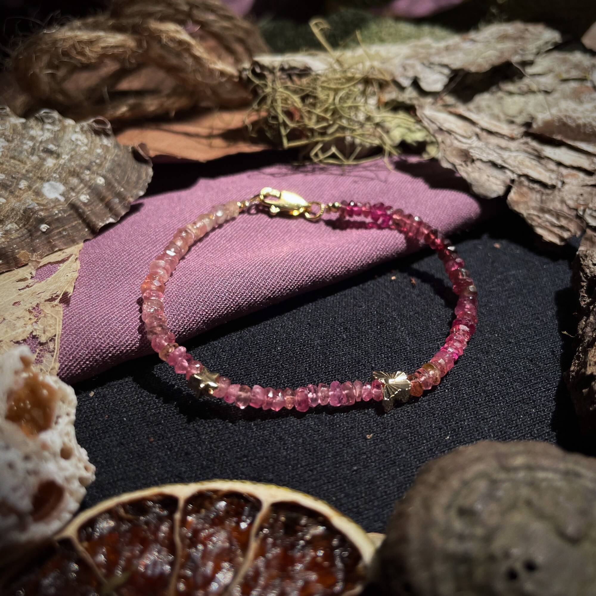 Tourmaline Hồng Chạy Màu 3.5ly