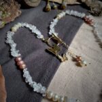 Cổ Ngọc Trai - Thạch Anh Trắng