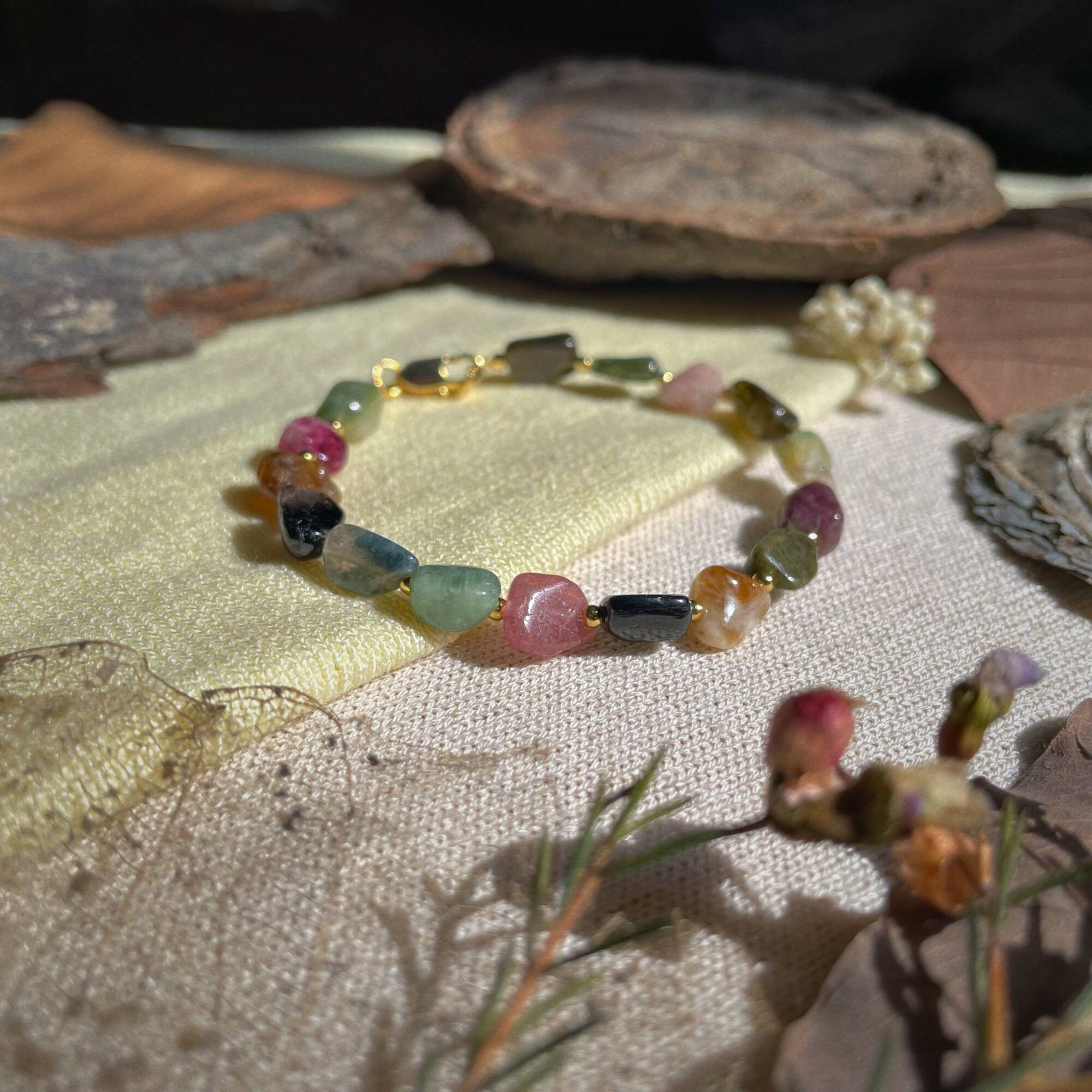 Tourmaline Thô Đa Sắc