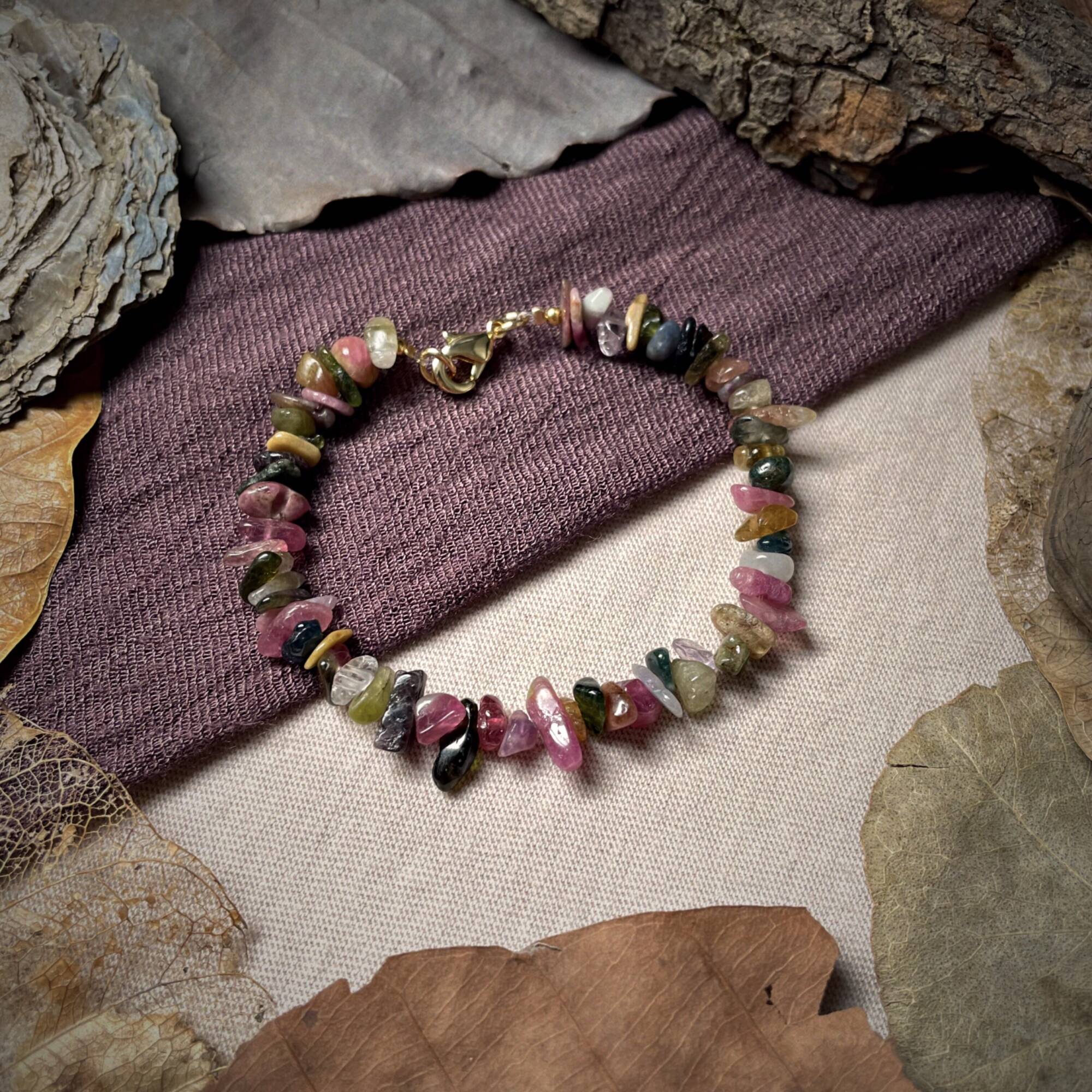 Tourmaline Vụn Đa Sắc
