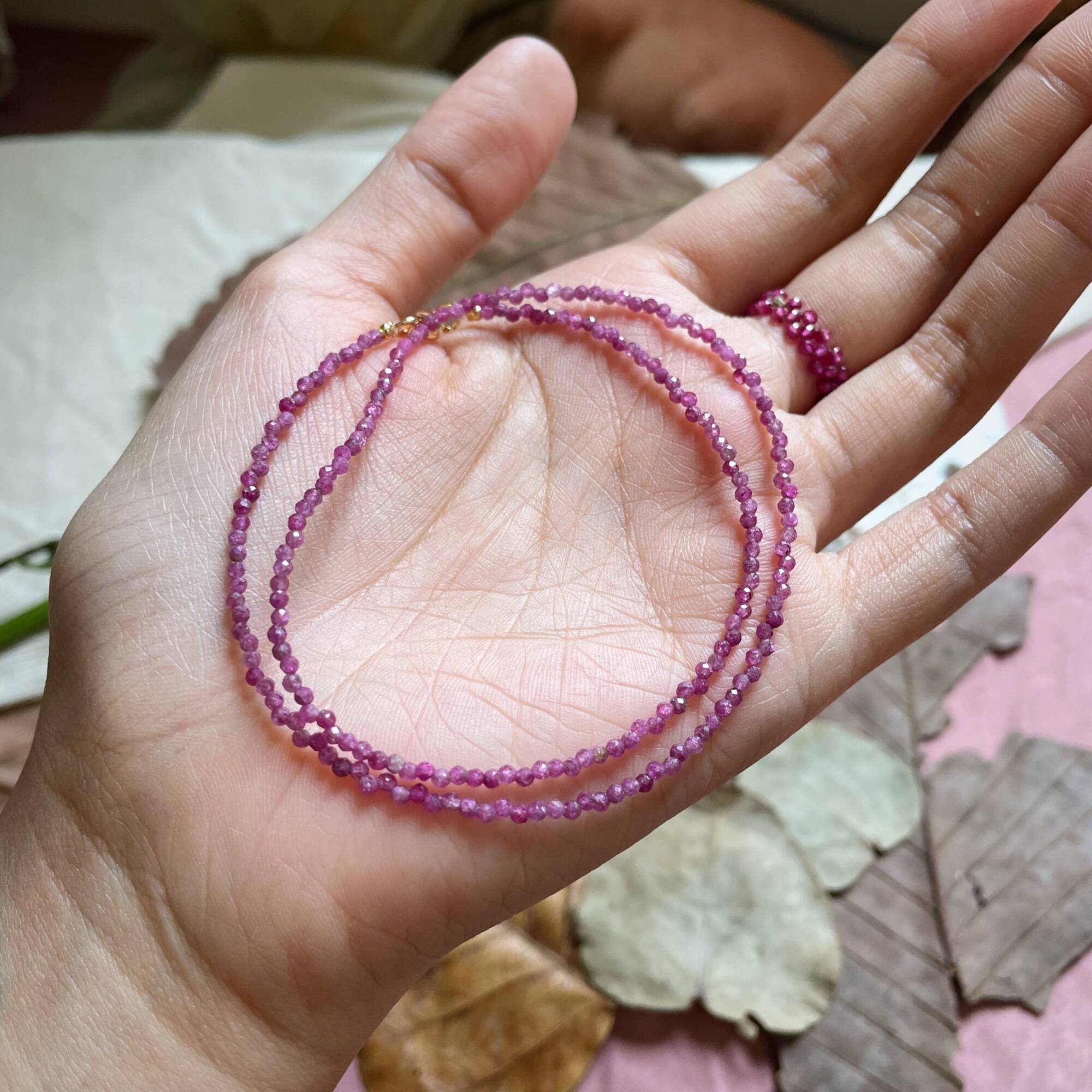 Vòng cổ Ruby 2ly