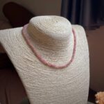 Choker Tourmaline 3-4ly - Pink