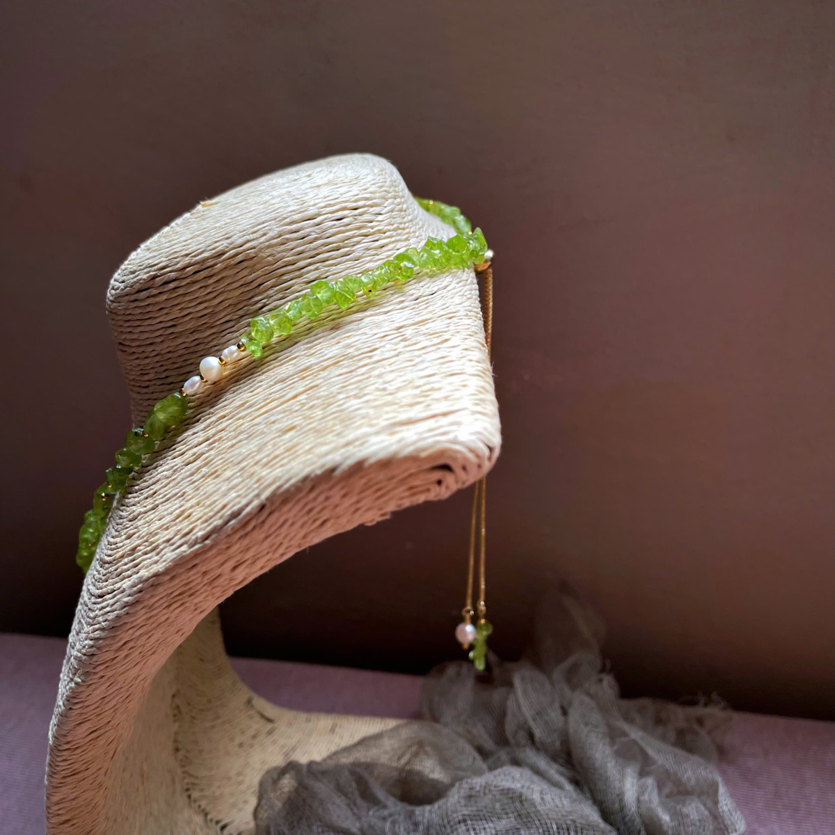 Cổ - Peridot/Amethyst/Rose