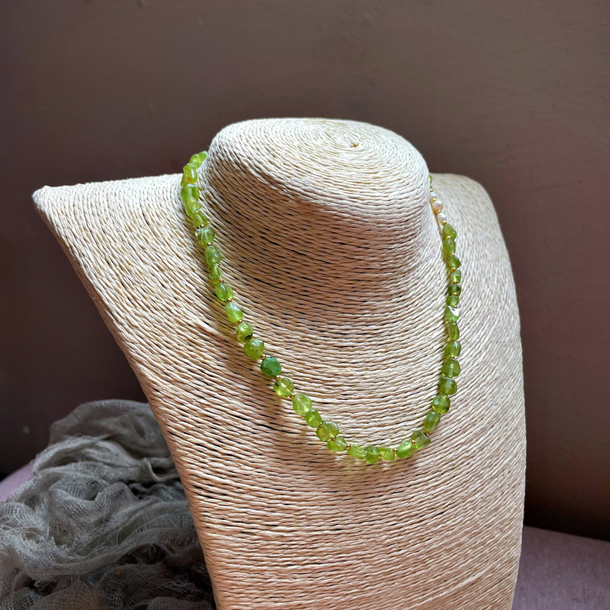 Cổ - Peridot/Amethyst/Rose