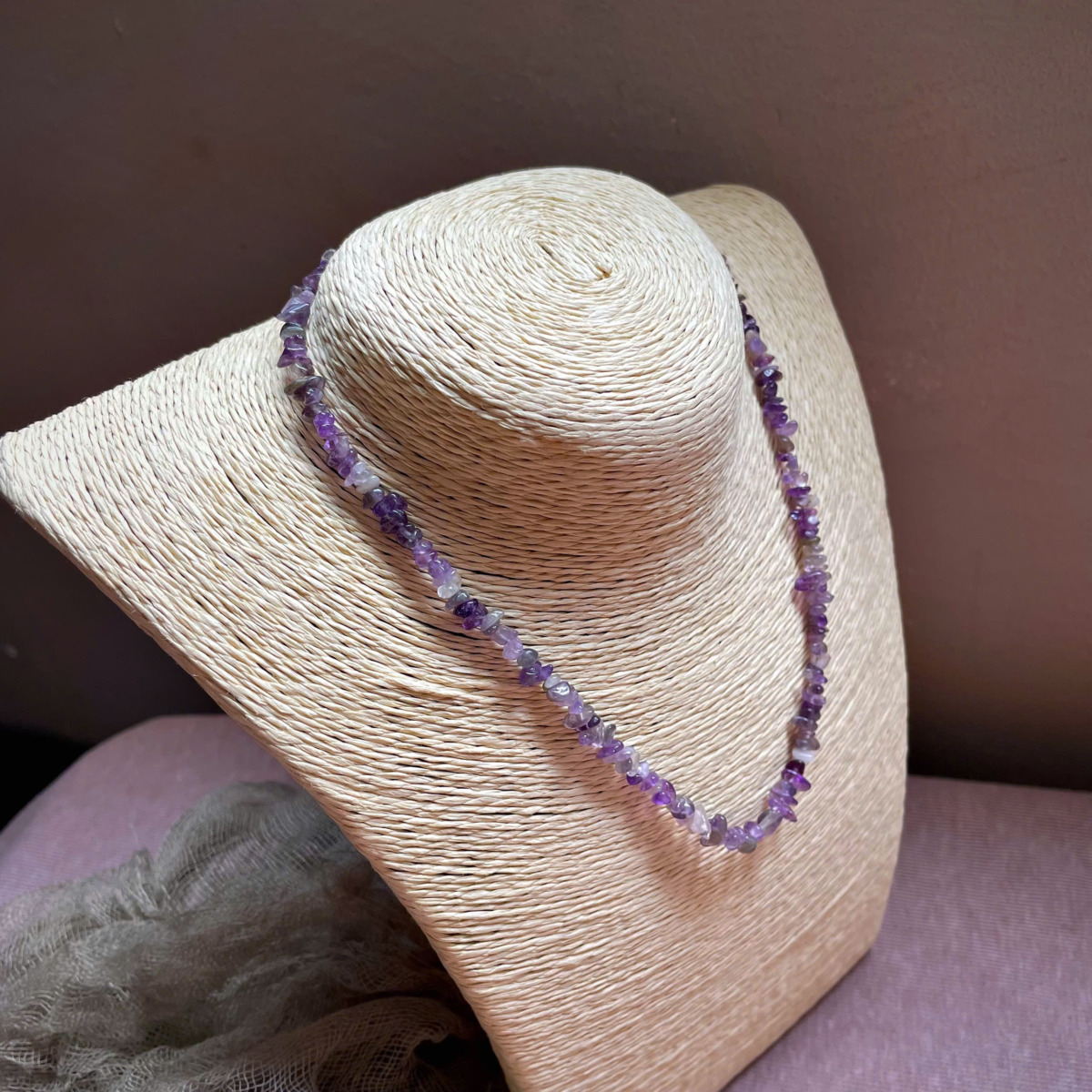 Cổ - Peridot/Amethyst/Rose