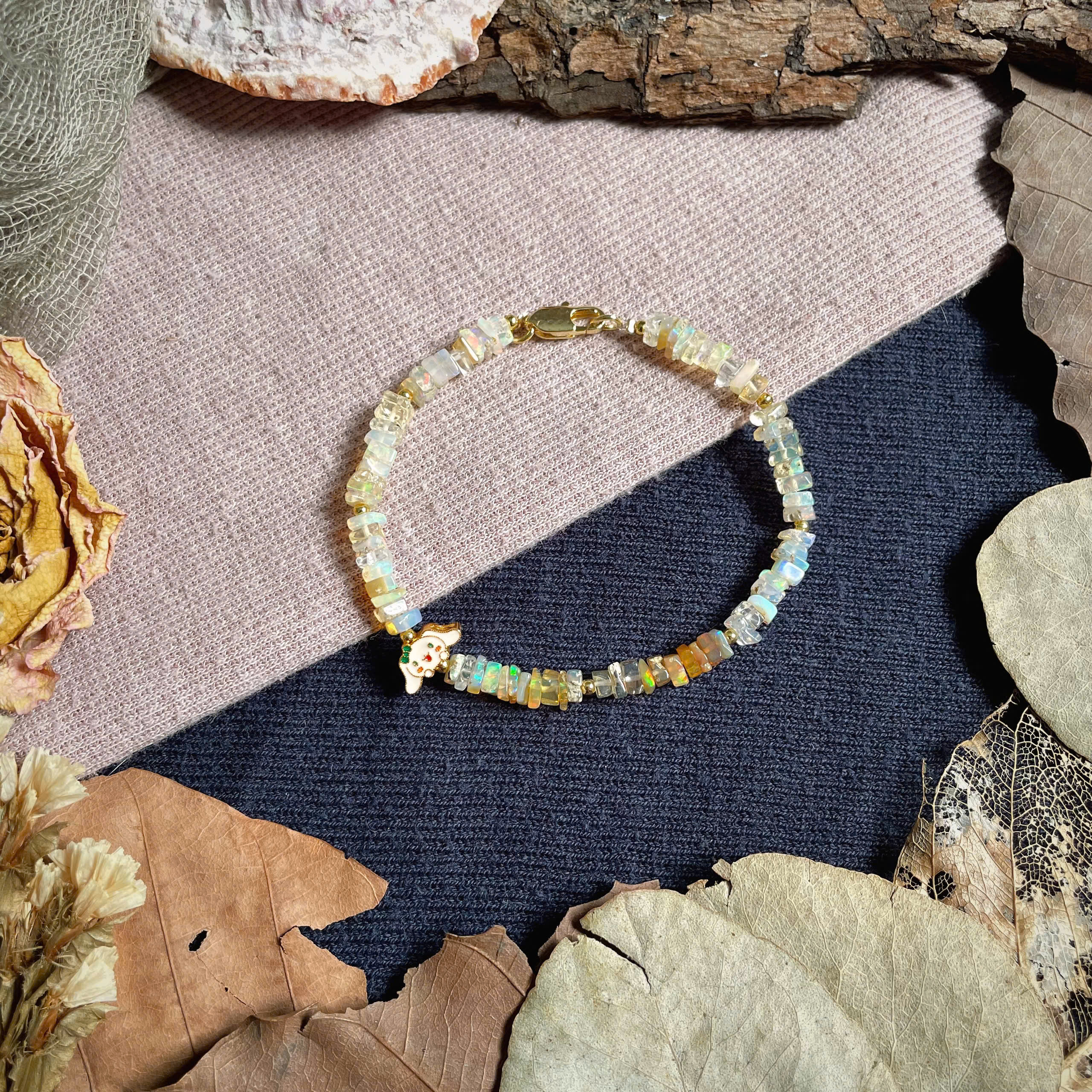 Yellow - White Opal 3x4ly